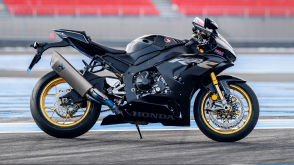 A side profile of the Honda SCL500