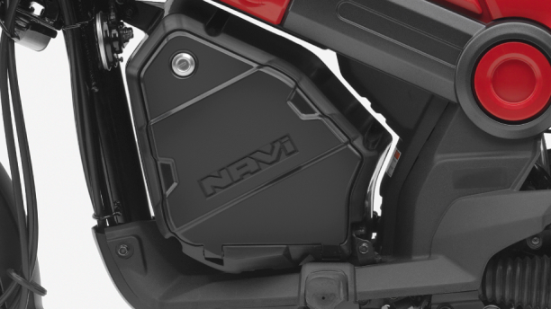 The storage box of a Honda Navi