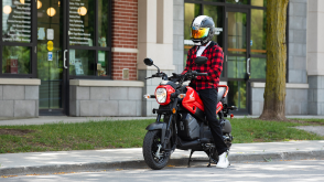 The storage box of a Honda Navi